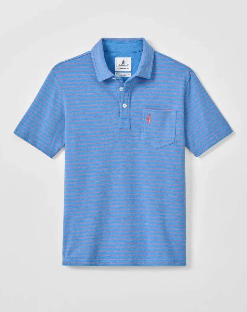NEW JOHNNIE-O kids' original jr. polo in venice blue